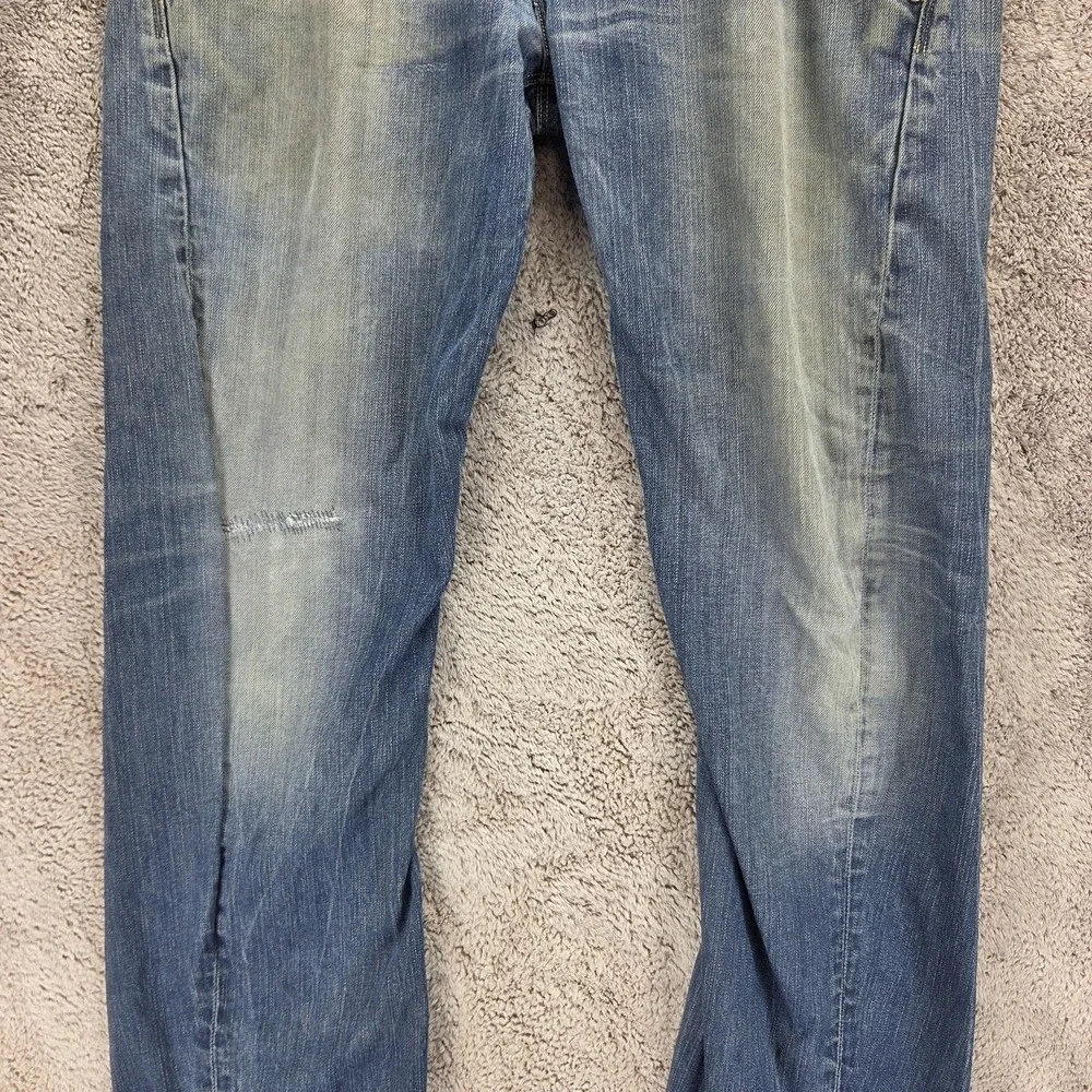 Vintage Levis Engineered Jeans Mens 32x30 Blue Buckle Back Twisted Zip Fly